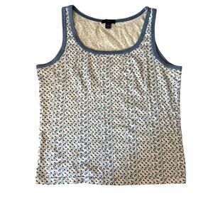 VTG Y2K 2001 Gap Printed Tank Women's Size Medium